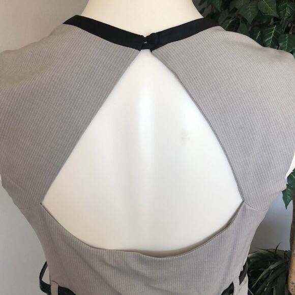 XOXO Grey and Black Bodycon Dress - Picture 8 of 11